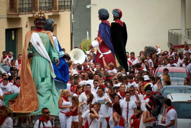 Todas las fotos del chupinazo de fiestas de Caparroso 2019