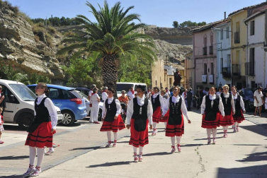 Fotos de la procesión en honor a Santa Fe en Caparroso