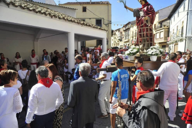 Fotos de la procesión en honor a Santa Fe en Caparroso