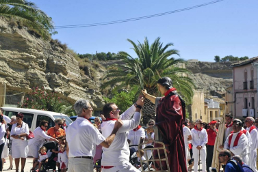 Fotos de la procesión en honor a Santa Fe en Caparroso