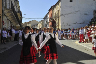 Fotos de la procesión en honor a Santa Fe en Caparroso