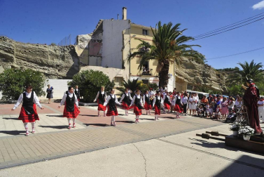 Fotos de la procesión en honor a Santa Fe en Caparroso