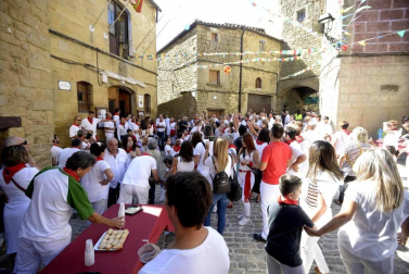 Todas las fotos del cohete de fiestas de Ujué 2019 en Diario de Navarra