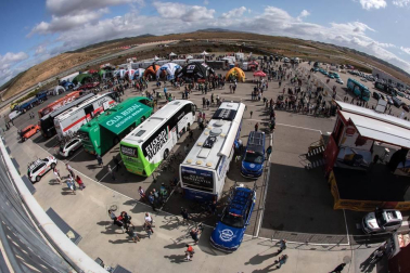 Imágenes de la salida de la etapa
