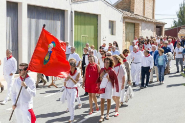 Todas las fotos de la procesión de fiestas de Fontellas 2019