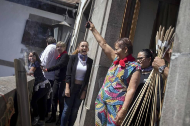 La diversidad es una seña de identidad de Ochagavía y así quedó puesto de manifiesto este año en el inicio festivo