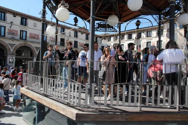El arte transforma los patios de Tudela