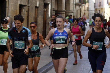 Xabier Zarranz y María Pilar De Gracia triunfan en el Cross Iturbero de Lumbier.