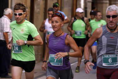 Xabier Zarranz y María Pilar De Gracia triunfan en el Cross Iturbero de Lumbier.