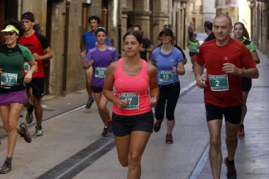 Xabier Zarranz y María Pilar De Gracia triunfan en el Cross Iturbero de Lumbier.