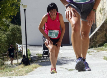 Xabier Zarranz y María Pilar De Gracia triunfan en el Cross Iturbero de Lumbier.