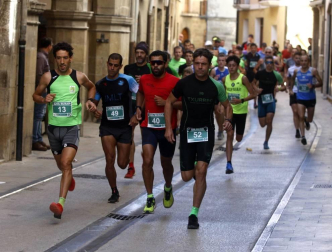 Xabier Zarranz y María Pilar De Gracia triunfan en el Cross Iturbero de Lumbier.