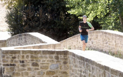 Xabier Zarranz y María Pilar De Gracia triunfan en el Cross Iturbero de Lumbier.