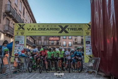 Imágenes de la prueba ciclistas IV Valdizarbe Extreme