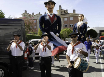 Galería de imágenes del inicio de las fiestas de Zizur Mayor