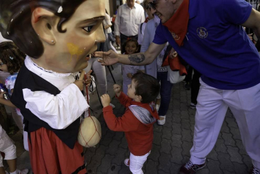 Galería de imágenes del inicio de las fiestas de Zizur Mayor