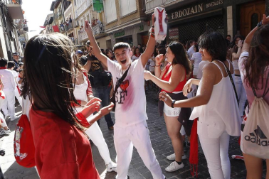 Galería de imágenes del inicio de las fiestas de Sangüesa