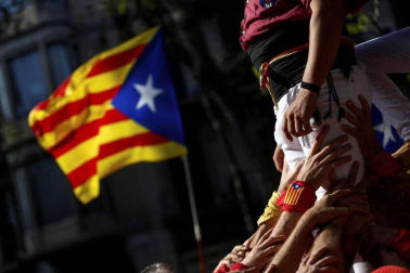 La manifestación registra la participación más baja de los últimos años.