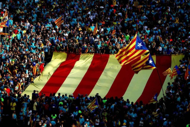 La manifestación registra la participación más baja de los últimos años.