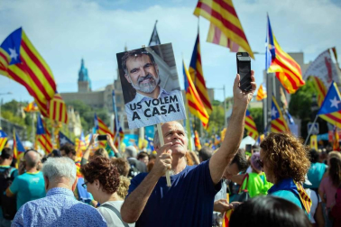 La manifestación registra la participación más baja de los últimos años.