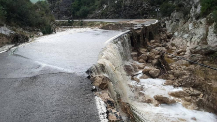 La gota fría azota el sureste peninsular y causa 2 muertos y numerosos daños