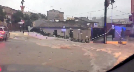 La gota fría azota el sureste peninsular y causa 2 muertos y numerosos daños