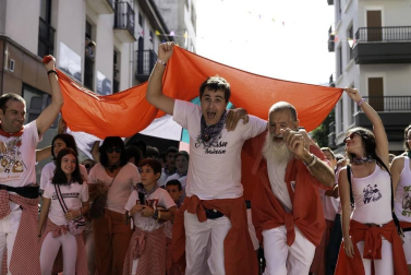 Fotos del cohete de fiestas de Alsasua 2019