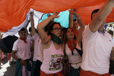 Fotos del cohete de fiestas de Alsasua 2019