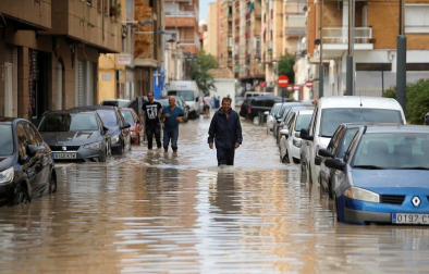 Inundaciones en Murcia, Alicante, Valencia y Granada