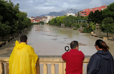 Inundaciones en Murcia, Alicante, Valencia y Granada