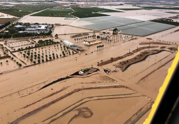 Inundaciones en Murcia, Alicante, Valencia y Granada
