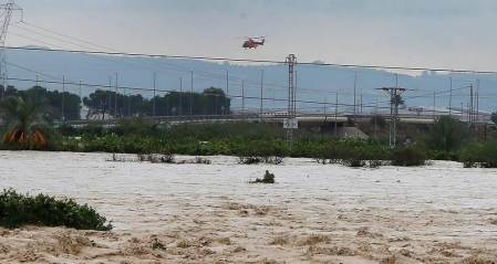Inundaciones en Murcia, Alicante, Valencia y Granada