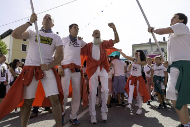 Fotos del cohete de fiestas de Alsasua 2019