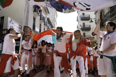 Fotos del cohete de fiestas de Alsasua 2019