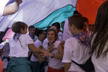 Fotos del cohete de fiestas de Alsasua 2019