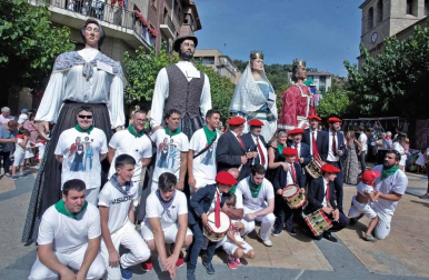 Foto del cohete de fiestas de Huarte del 14 de septiembre