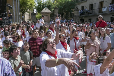 fotos del cohete de fiestas de Viana