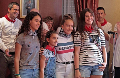 Foto del cohete de fiestas de Huarte del 14 de septiembre