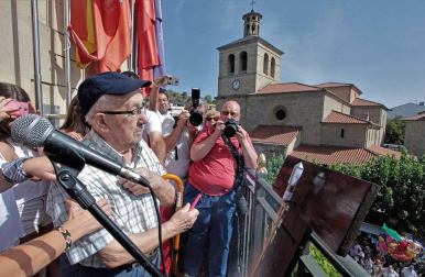 Foto del cohete de fiestas de Huarte del 14 de septiembre
