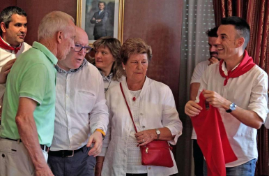 Foto del cohete de fiestas de Huarte del 14 de septiembre