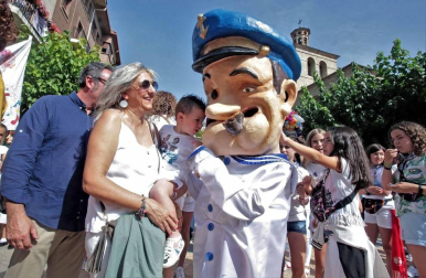 Foto del cohete de fiestas de Huarte del 14 de septiembre