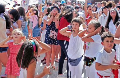 Foto del cohete de fiestas de Huarte del 14 de septiembre