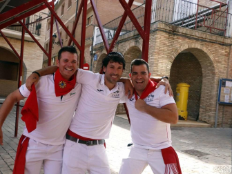 Todas las fotos del cohete de fiestas de Villafranca.