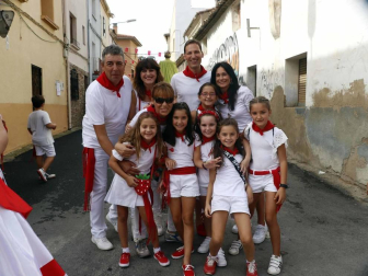 Todas las fotos del cohete de fiestas de Villafranca.