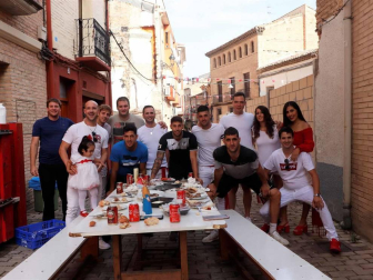 Todas las fotos del cohete de fiestas de Villafranca.