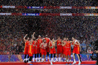La selección española ganó a Argentina por 75-95 y se proclama, por segunda vez, campeona del mundo.