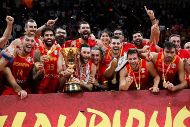 La selección española ganó a Argentina por 75-95 y se proclama, por segunda vez, campeona del mundo.