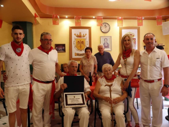 Fotos de la celebración del día dedicado a los mayores en fiestas de Villafranca.