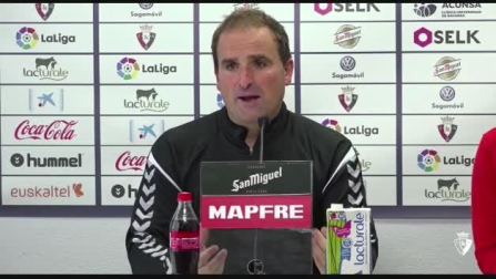 La comparación de Arrasate para mantener al equipo alerta