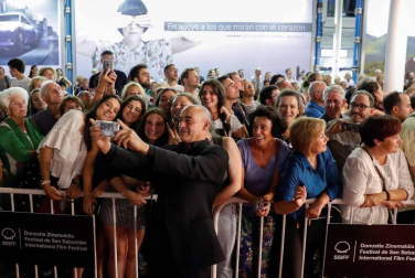 Fotos de las primeras llegadas y la gala inaugural de la 67 edición del Festival de San Sebastián